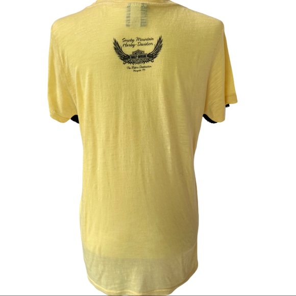 SOLD - Harley-Davidson Embellished Burnout - Picture 2 of 9